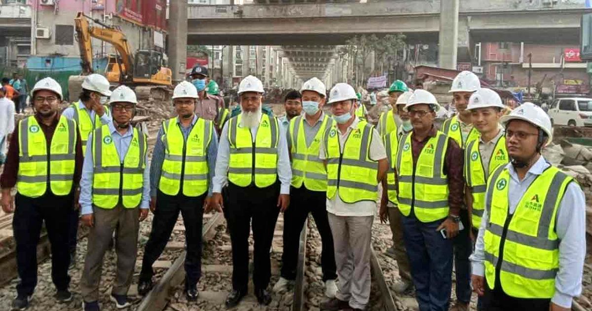মালিবাগ-খিলগাঁওয়ে ক্ষতিগ্রস্ত সড়ক সংস্কারের নির্দে