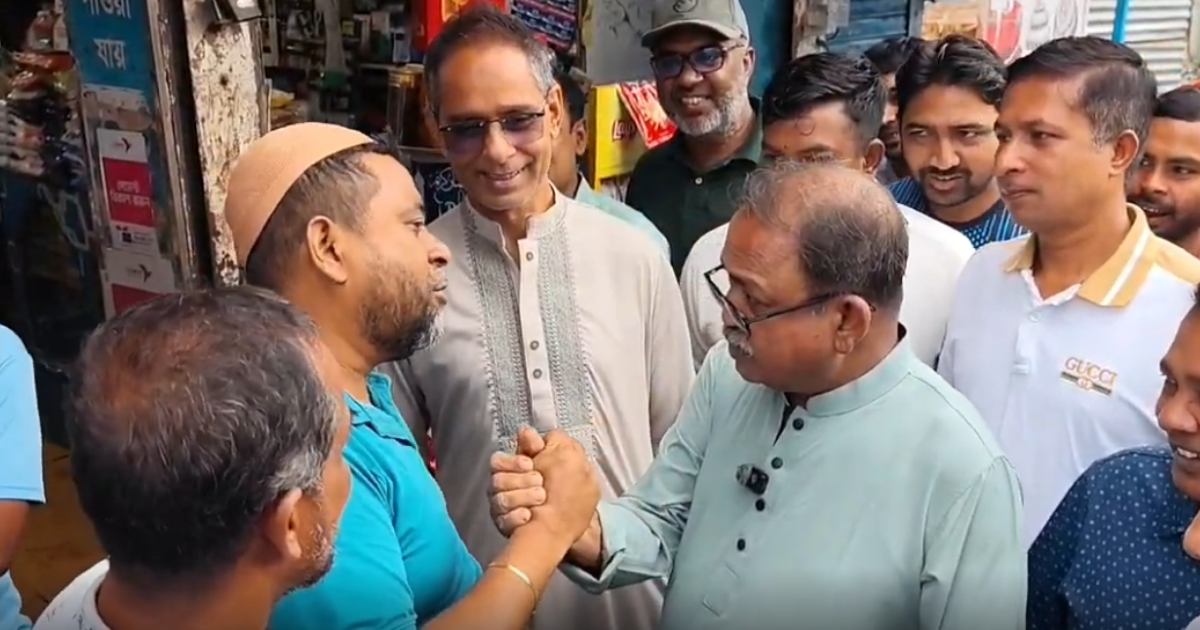 ঠাকুরগাঁও ১ আসনে ধানের শীষের প্রচারণা শুরু মির্জা ফয়সল আমিনের গণসংযোগ