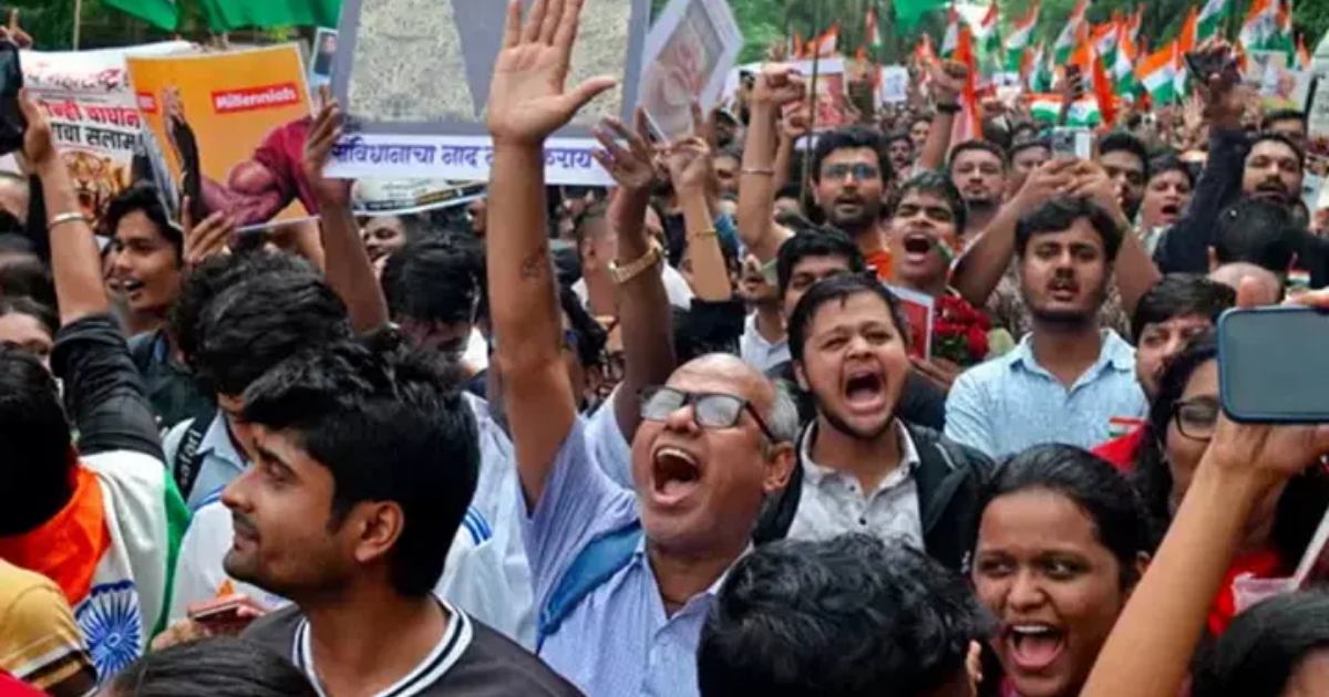 সিইসির পদত্যাগের দাবিতে দিল্লিতে বিক্ষোভ, আটক ৫ শতাধিক