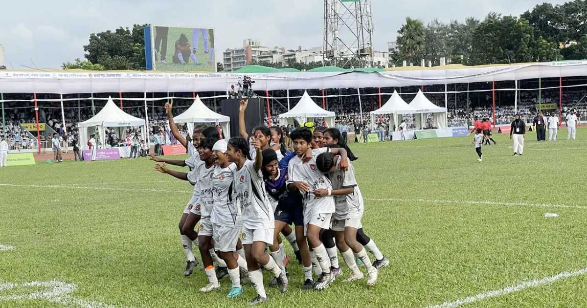 নতুন কুঁড়ি স্পোর্টসে বালক বিভাগে সিলেট ও বালিকায় রংপুর চ্যাম্পিয়ন