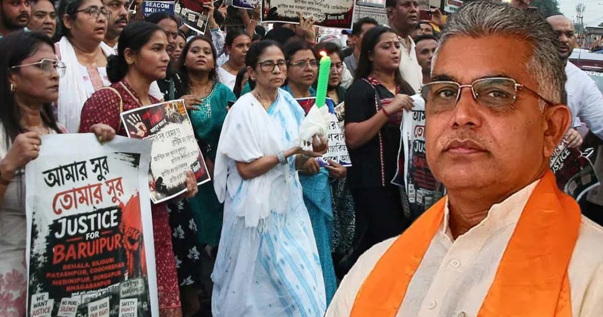 মুসলিম মেয়ে মরেছে বলেই এত আন্দোলন, মন্তব্য মন্ত্রী দিলীপের