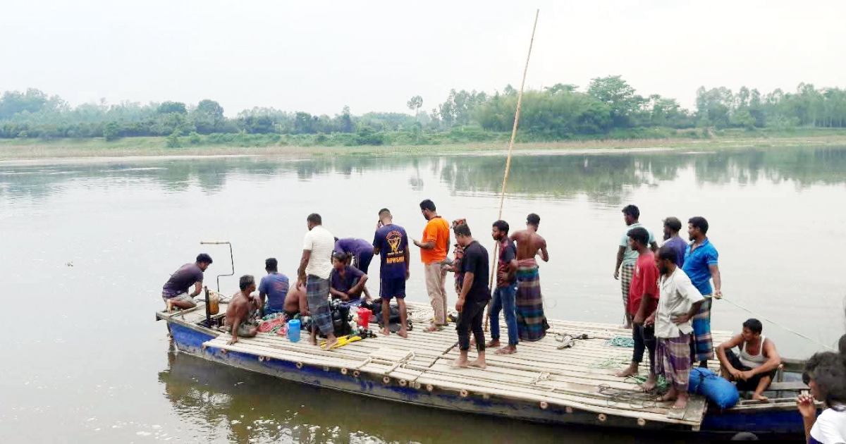 আত্রাই নদীতে নিখোঁজ যুবকের ৫ দিনেও সন্ধান মেলেনি