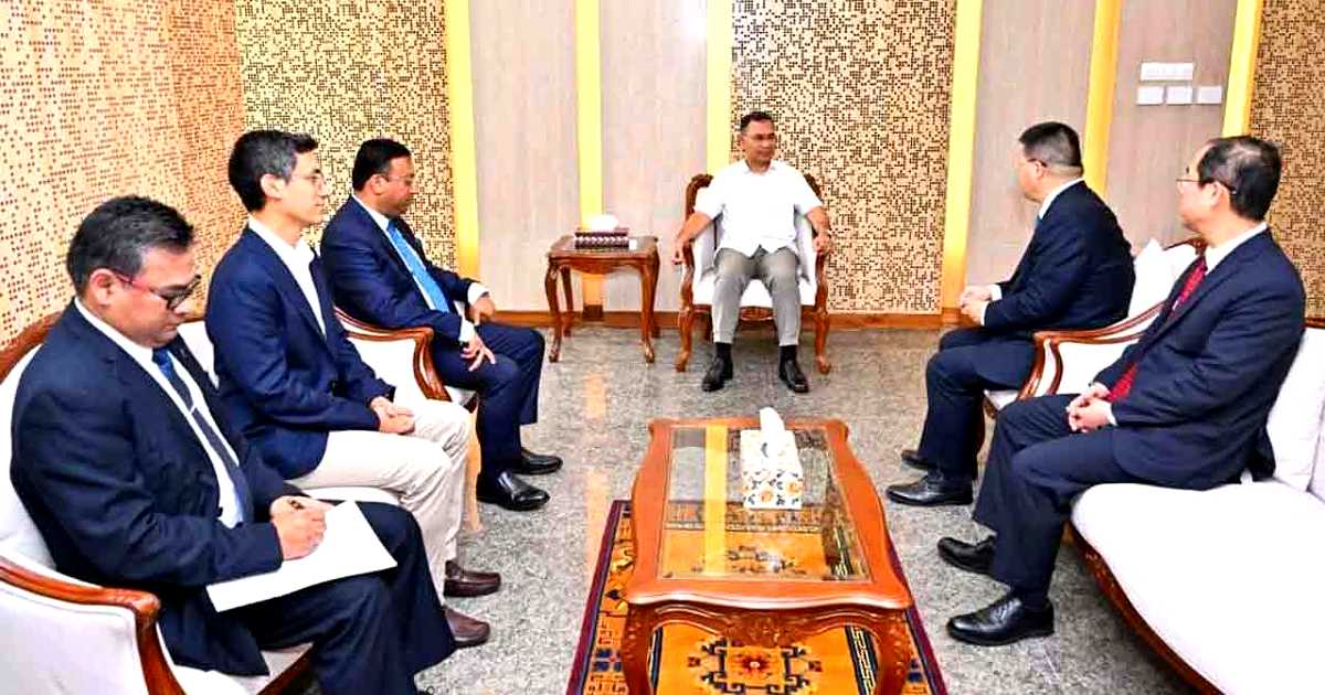 প্রধানমন্ত্রীর সঙ্গে চীনা রাষ্ট্রদূতের বিদায়ী সাক্ষাৎ