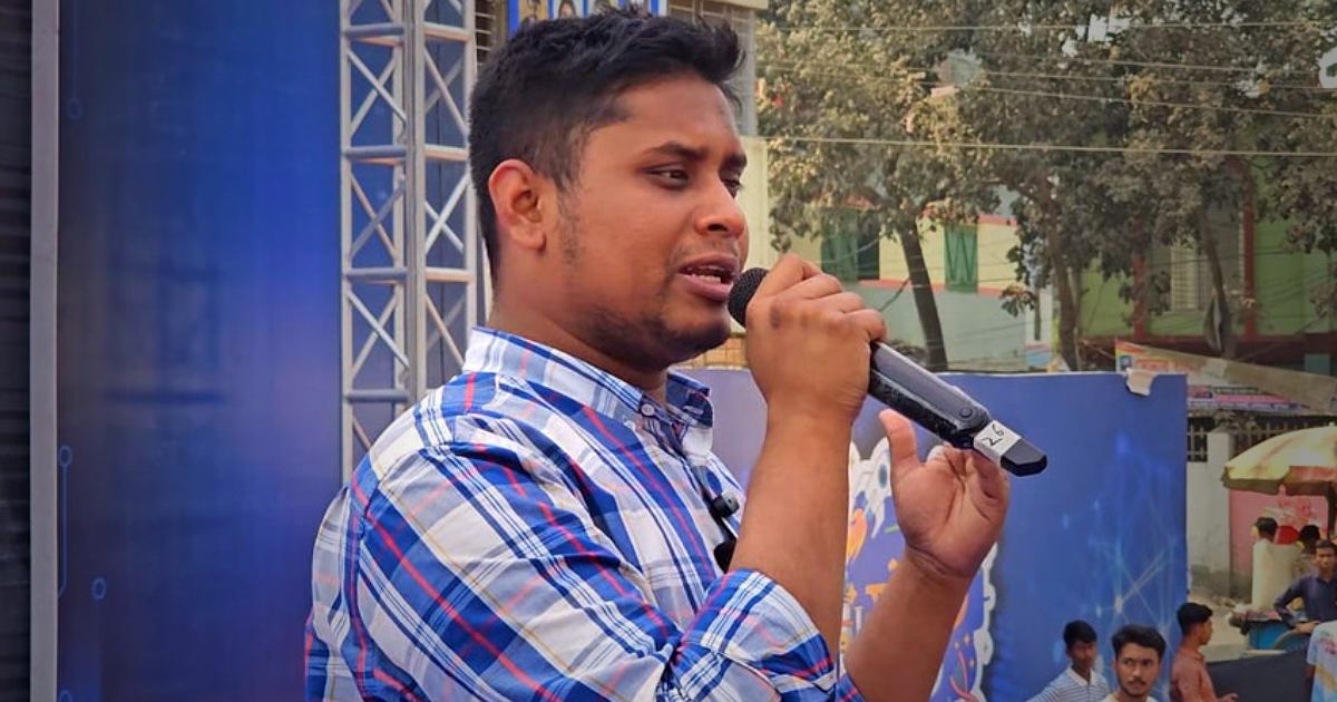 নতুন বাংলাদেশ গড়তে এনসিপি প্রতিশ্রুতিবদ্ধ — হাসনাত আব্দুল্লাহ