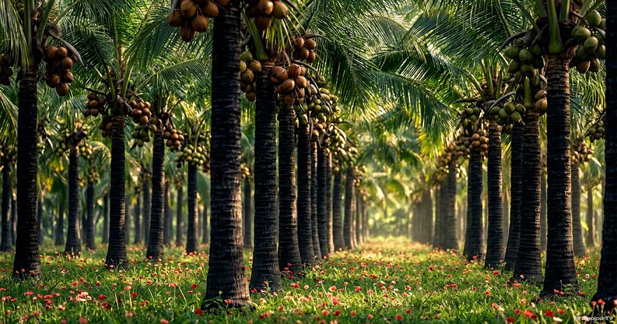 ভিয়েতনামী খাটো নারিকেল চাষে বরিশালে বিপুল সম্ভাবনা