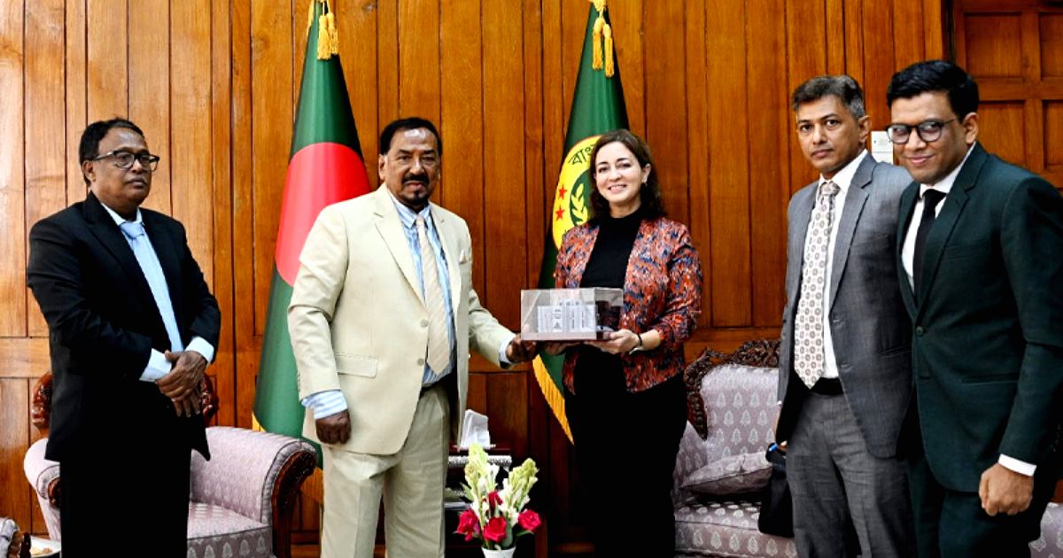 স্পিকারের সঙ্গে উইনরক ইন্টারন্যাশনালের সাক্ষাৎ