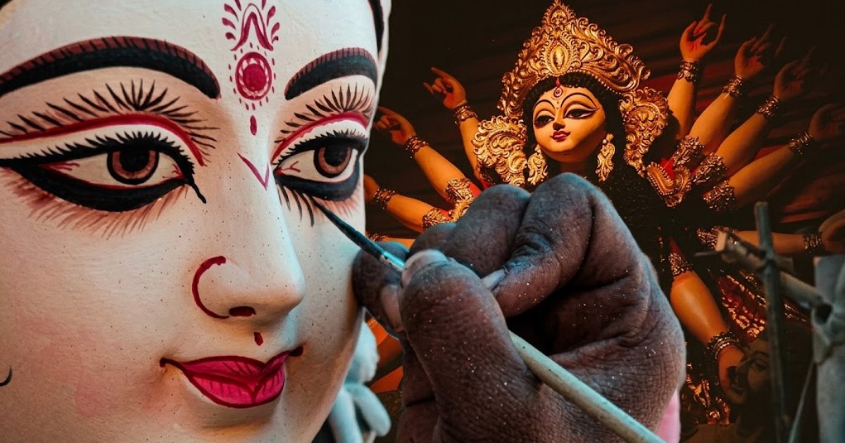 মহালয়া উদযাপনে শুরু হলো দুর্গাপূজার ক্ষণগণনা