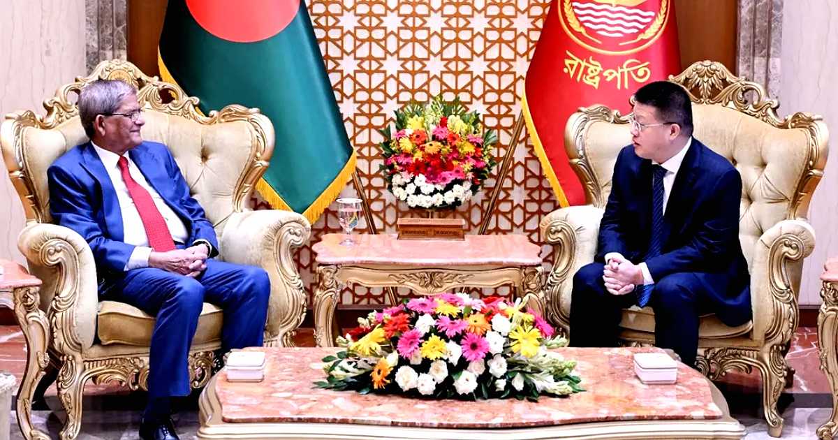 বিনিয়োগ বৃদ্ধি ও রোহিঙ্গা প্রত্যাবাসনে চীনের সহায়তা চান রাষ্ট্রপতি
