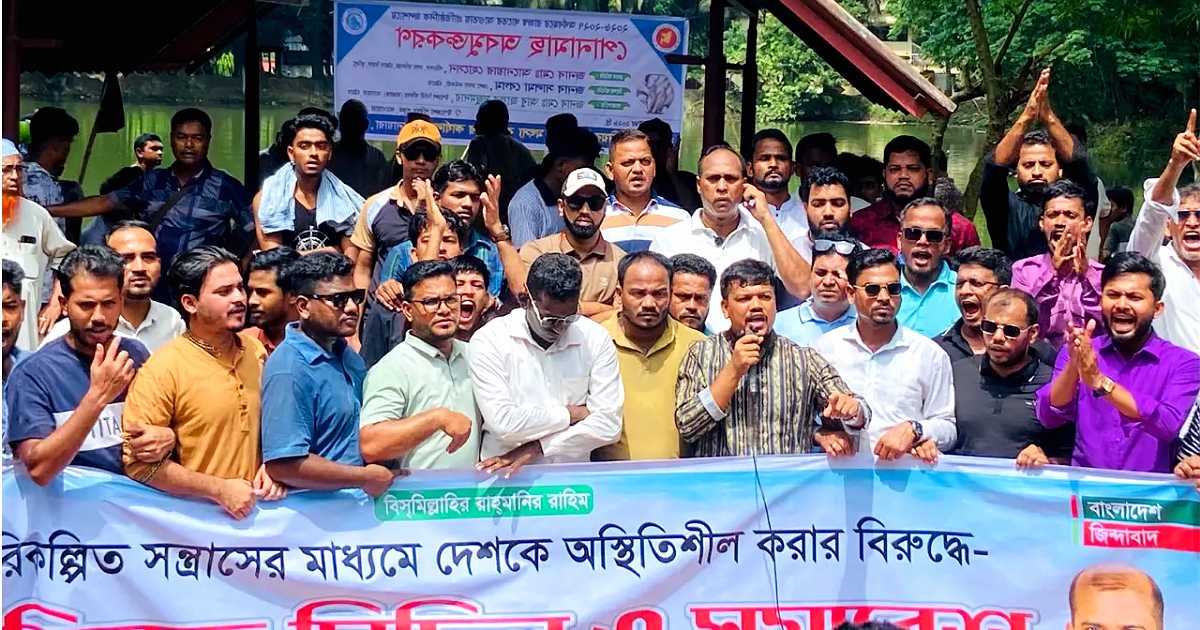আমরা ৬ মাস ধৈর্য ধরেছি  আনোয়ারায় ছাত্রদল নেতা