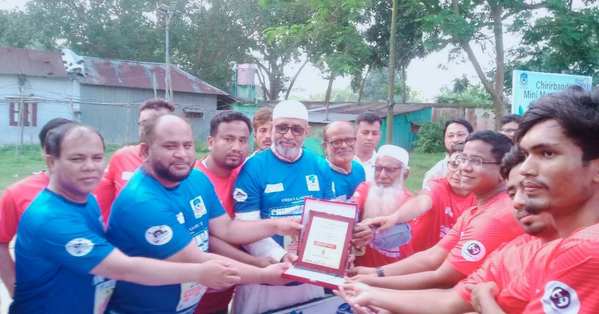 চিরিরবন্দরে ৭ কিলোমিটার মিনি ম্যারাথন দৌড় অনুষ্ঠিত