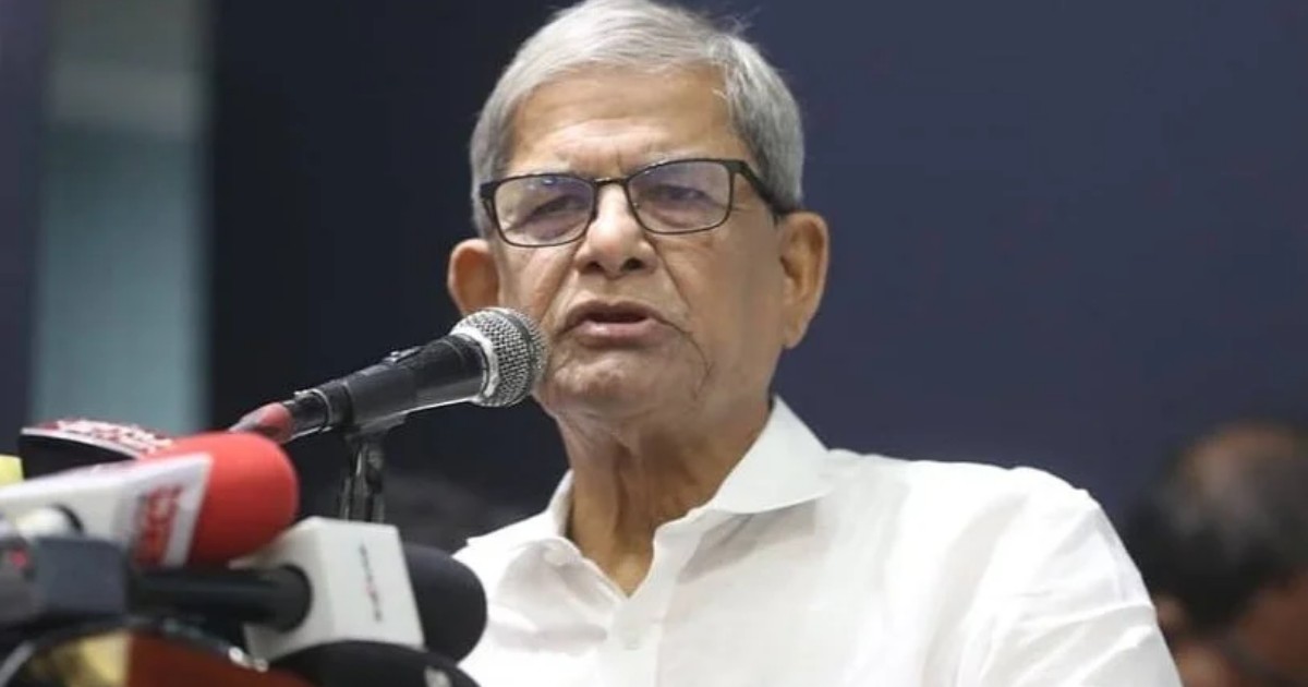 সোশ্যাল মিডিয়ার ভুল প্রচারণায় রাজনৈতিক পরিবেশ নষ্ট হচ্ছে: মির্জা ফখরুল