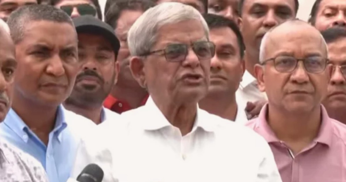 তরুণদের হাতে নেতৃত্ব দিয়ে দেশ গড়তে চায় সরকার: ফখরুল