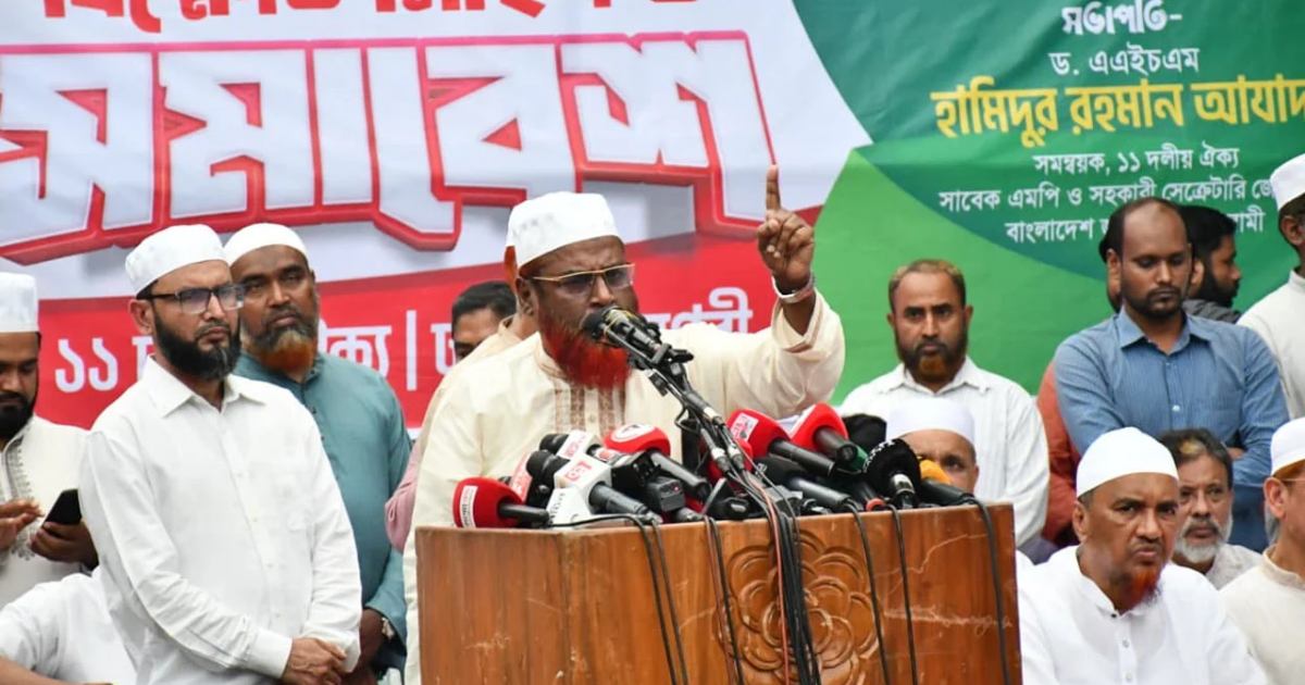 ‍‍`বিএসএফের পুশ-ইন ঠেকাতে সীমান্তের সাধারণ মানুষই যথেষ্ট‍‍`: গোলাম পরওয়ার