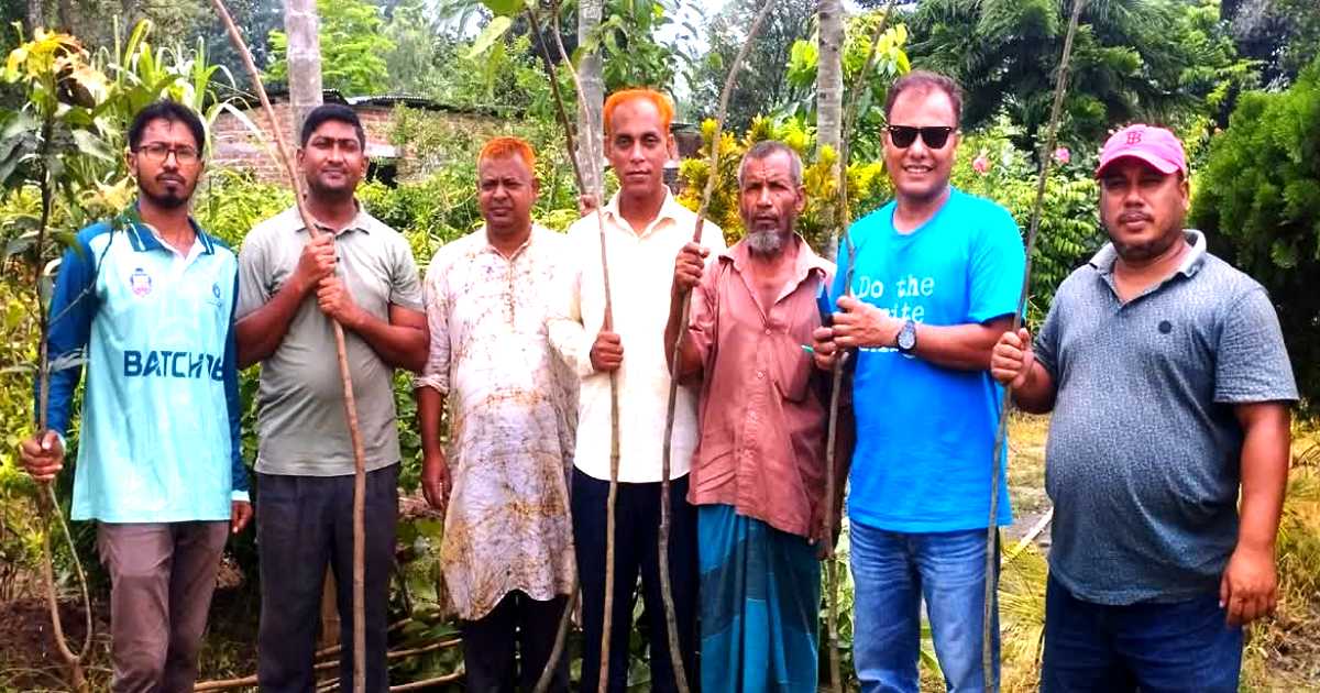বোচাগঞ্জে ১ লাখ বৃক্ষরোপণ চারা বিতরণ কর্মসূচির উদ্বোধন