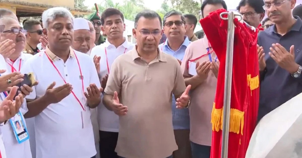 উলাশী খাল পুনঃখনন কর্মসূচির উদ্বোধন করলেন প্রধানমন্ত্রী