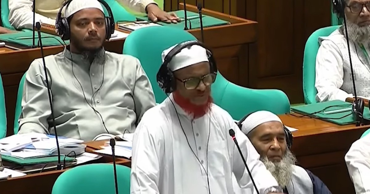 বিএনপি কীভাবে মুক্তিযুদ্ধের দল হয়? সংসদে প্রশ্ন জামায়াত নেতার