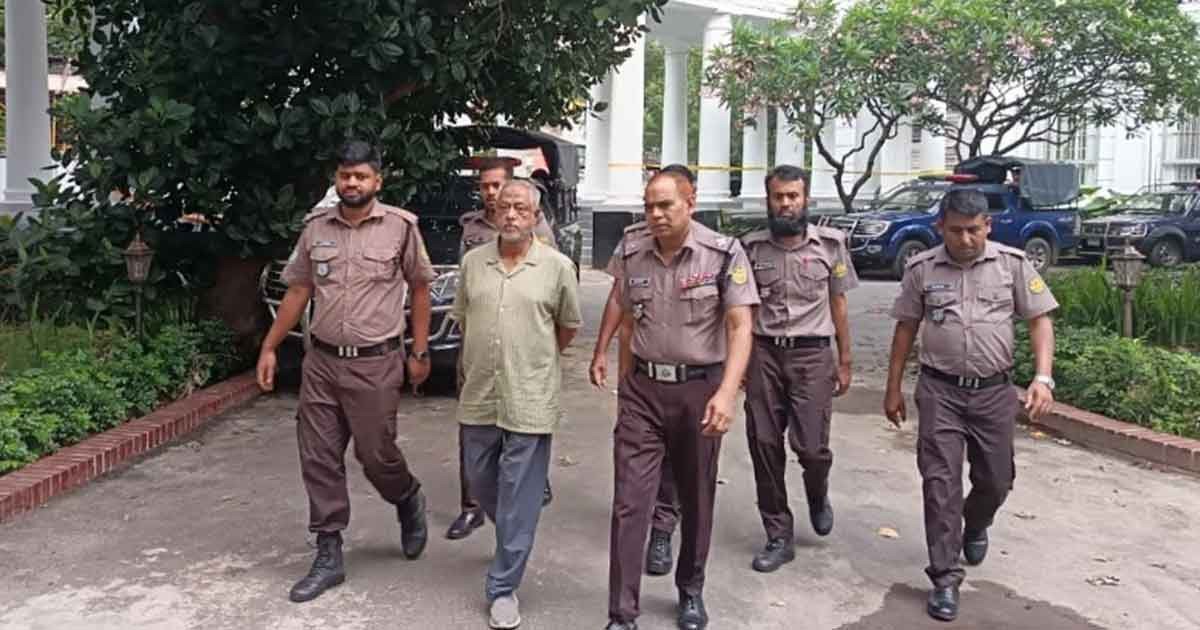 মাসুদ চৌধুরীকে মানবতাবিরোধী অপরাধ ট্রাইব্যুনালে গ্রেপ্তার প্রদর্শন