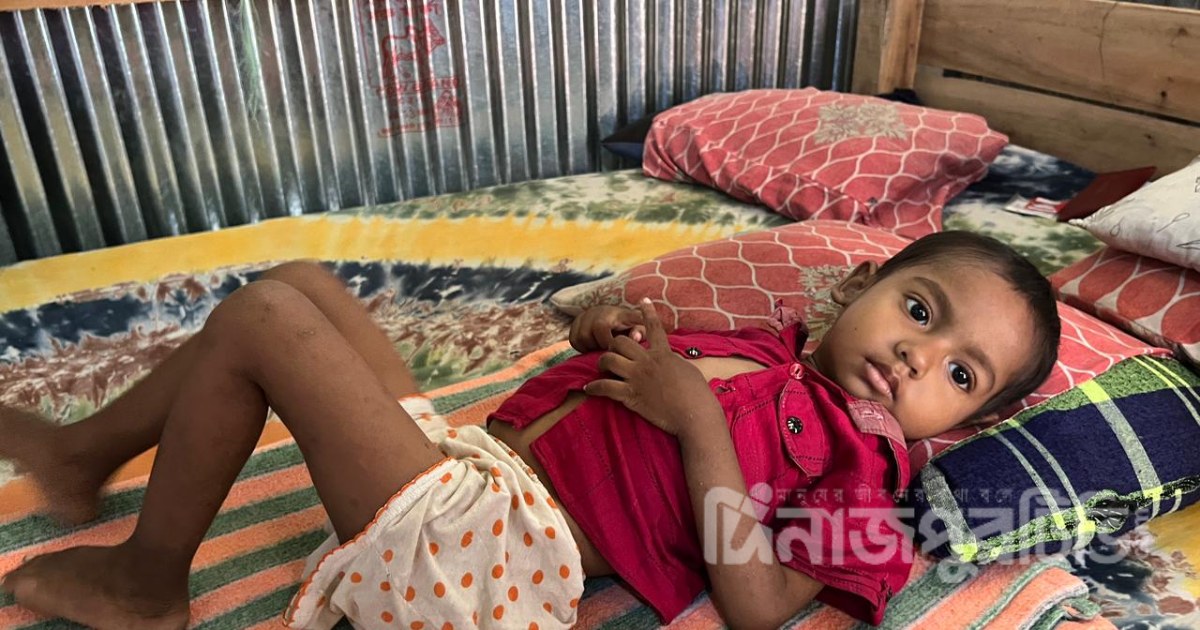 দুরারোগ্য ব্যাধিতে আক্রান্ত ৩ বছরের শিশু আশরাফুল, সাহায্যের আবেদন পরিবারের