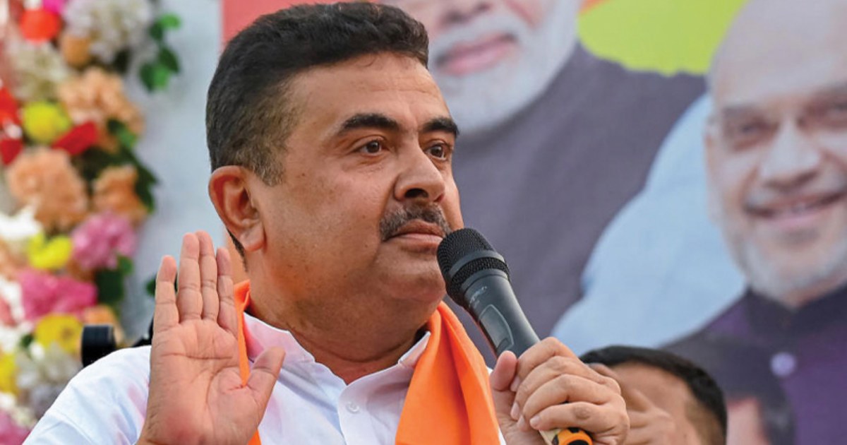 পশ্চিমবঙ্গের মুখ্যমন্ত্রী হলেন শুভেন্দু অধিকারী
