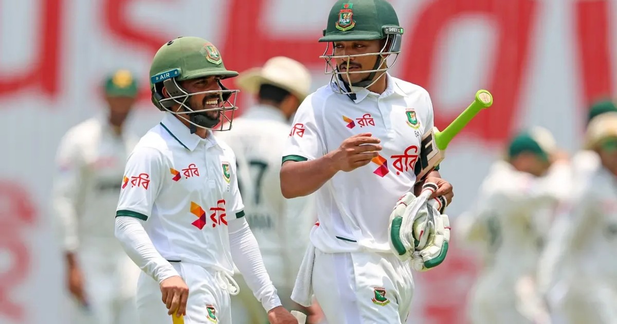 প্রথম টেস্টের প্রথম দিন বাংলাদেশের
