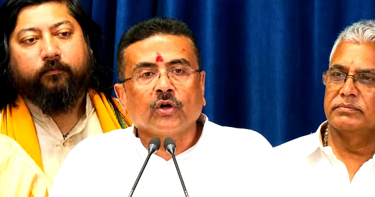 সীমান্তে কাঁটাতার বসানোর ঘোষণা শুভেন্দুর