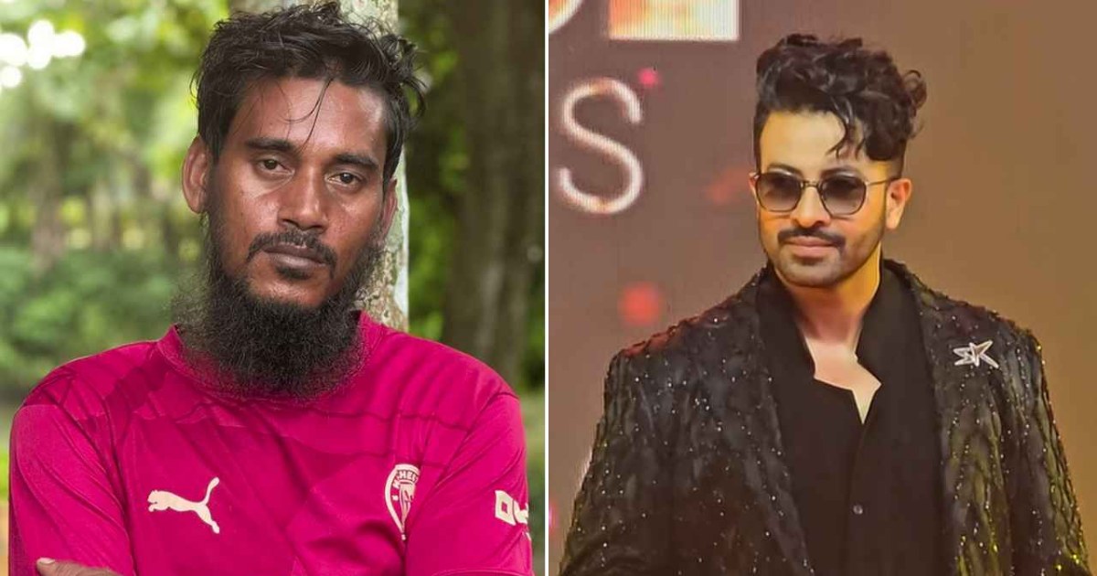 শাকিবের বডিগার্ডদের বাধা ছবি তুলতে না পেরে কাঁদলেন রিপন