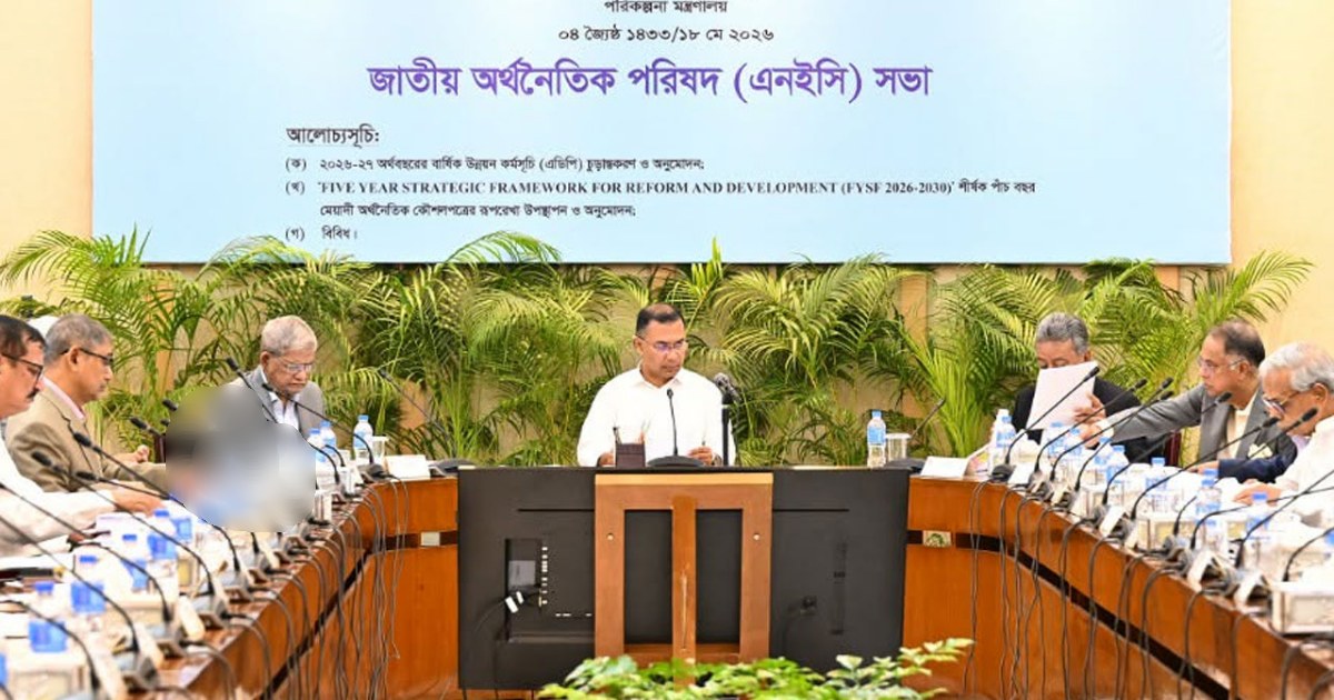 প্রধানমন্ত্রীর সভাপতিত্বে এনইসি সভা চলছে