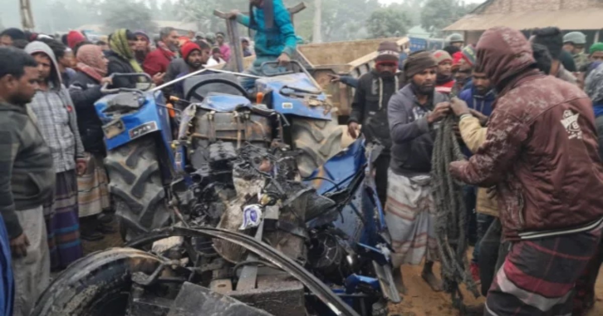 দিনাজপুরের রাণীগঞ্জে ট্রাকচাপায় ৩ মোটরসাইকেল আরোহী নিহত