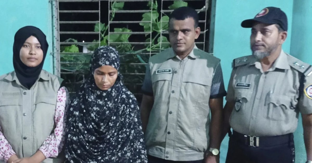 পার্বতীপুরে মাদকবিরোধী অভিযানে ৩৭০০ ইয়াবা উদ্ধার এক নারী আটক