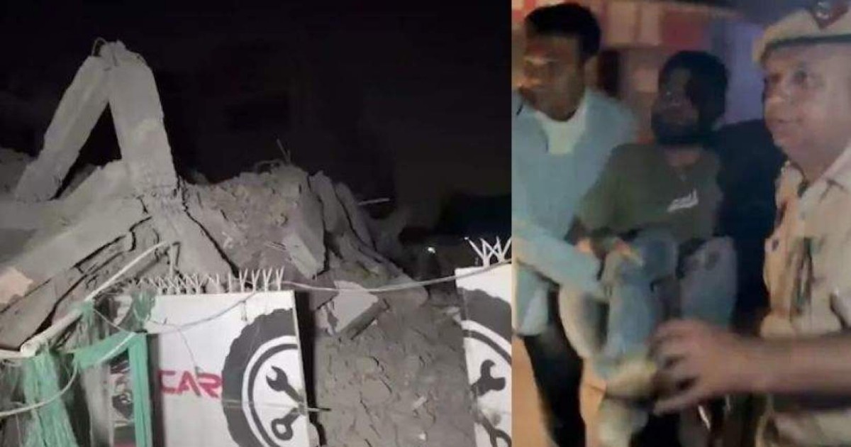 দিল্লিতে পাঁচতলা ভবন ধস: শিক্ষার্থীসহ ১২ জনকে উদ্ধার