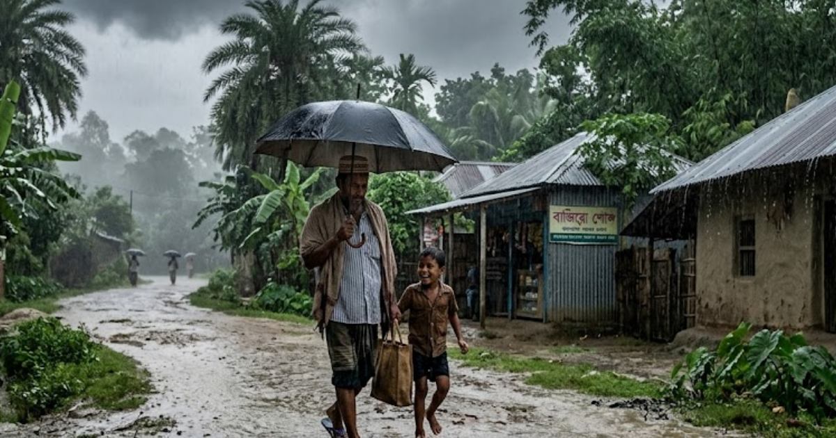 বাড়ছে বৃষ্টির প্রবণতা, যেসব এলাকায় সতর্কবার্তা
