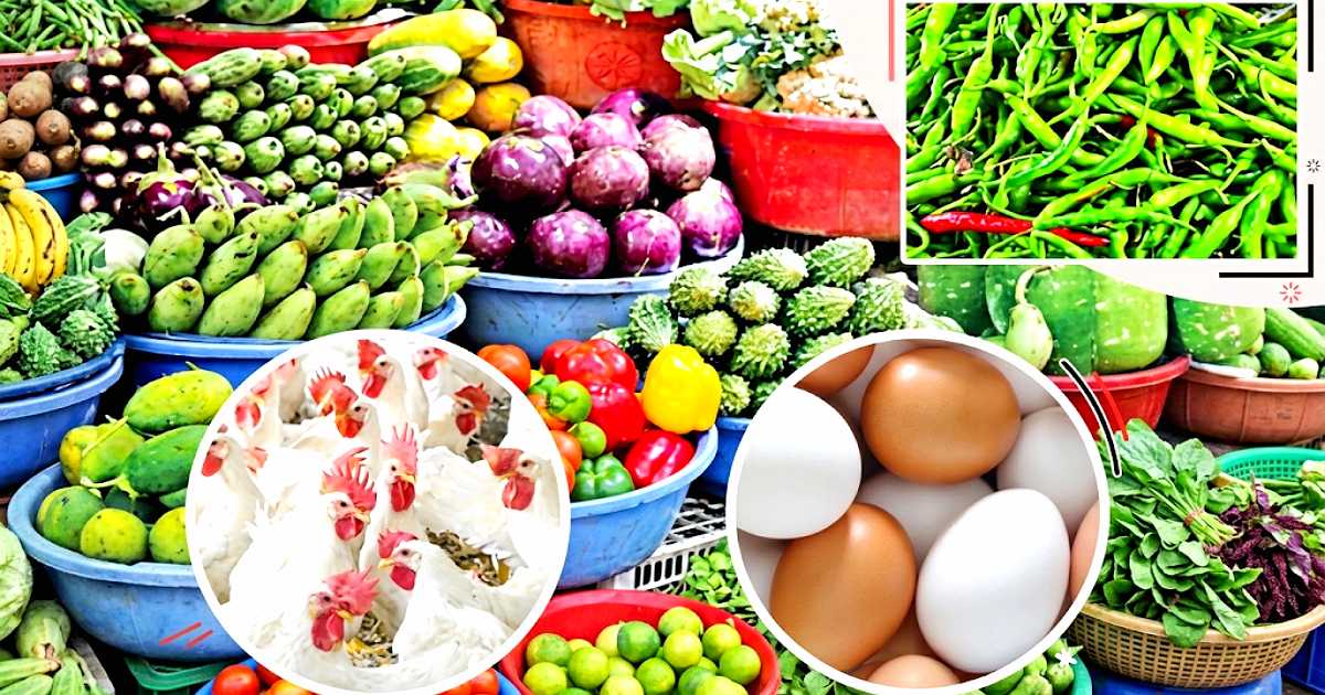 রাজধানীর বাজারে বেড়েছে মাছ মাংস ডিম ও সবজির দাম