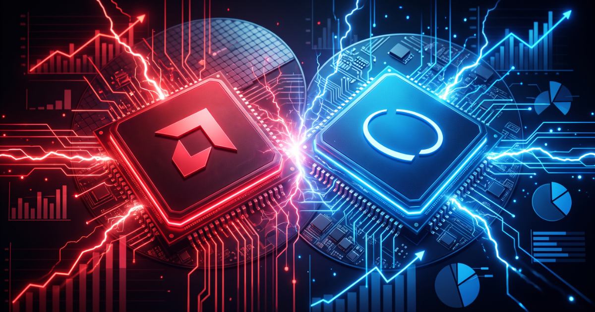 চিপ বাজারে AMD এগিয়ে: দশ বছরে হারাল Intel-এর আধিপত্য