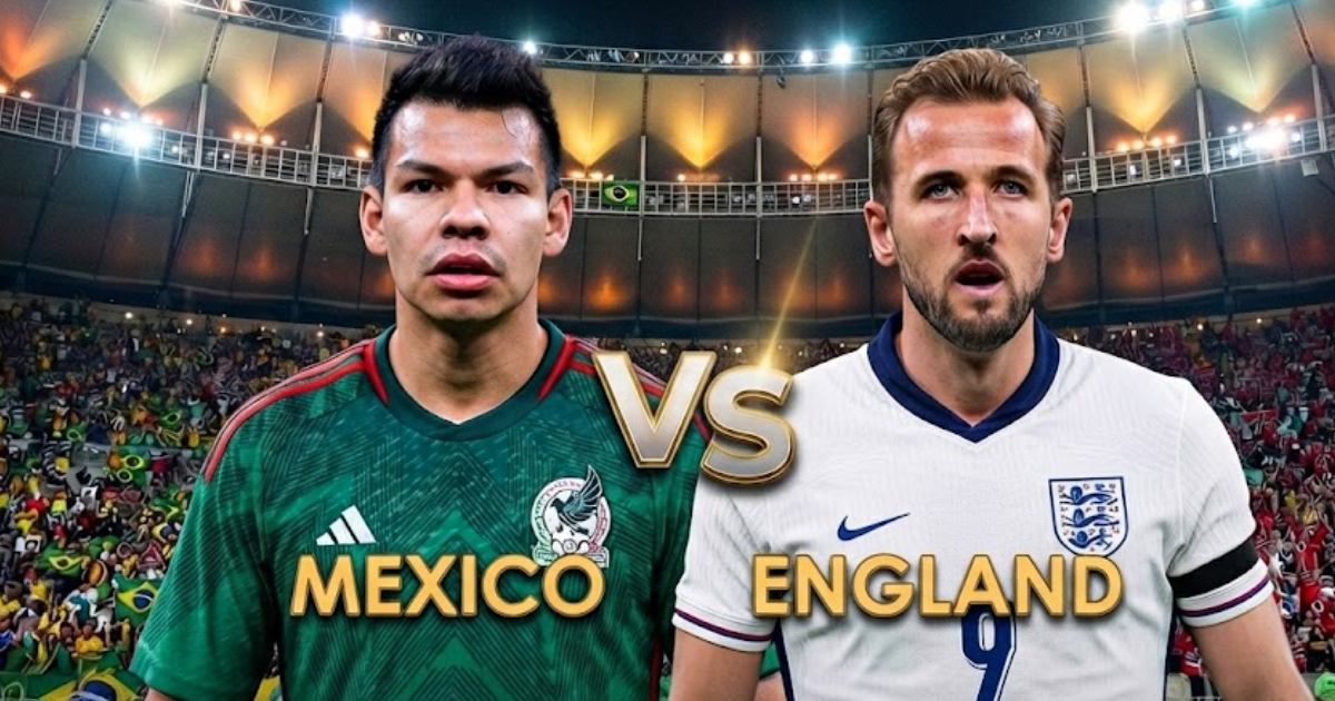 কোয়ার্টার ফাইনালে ওঠার লড়াইয়ে মেক্সিকো ও ইংল্যান্ড