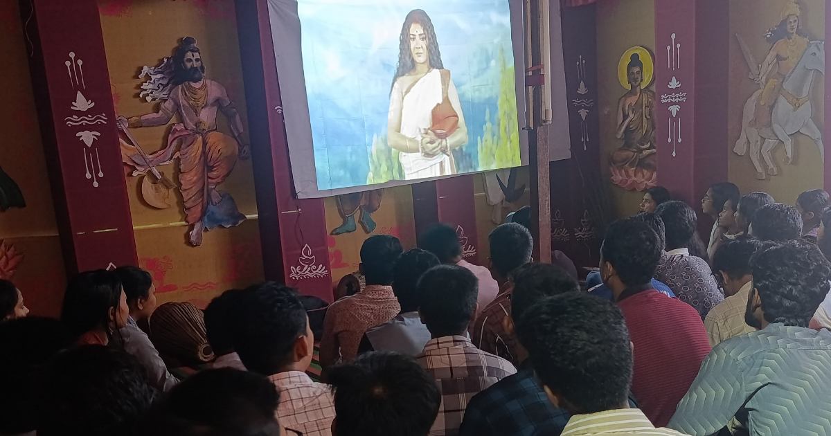 বেরোবিতে মহালয়া উদযাপন ঘিরে উৎসবের আমেজ