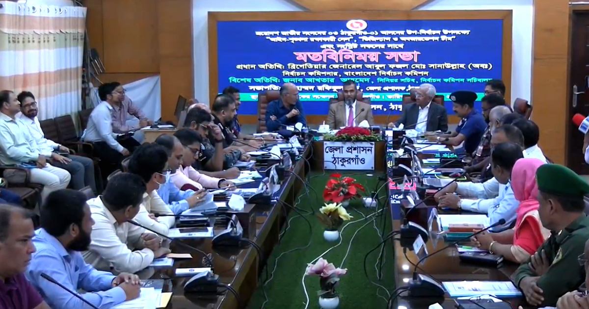 ঠাকুরগাঁও উপনির্বাচনে সেনাবাহিনী মোতায়েন লাগবে না: সানাউল্লাহ