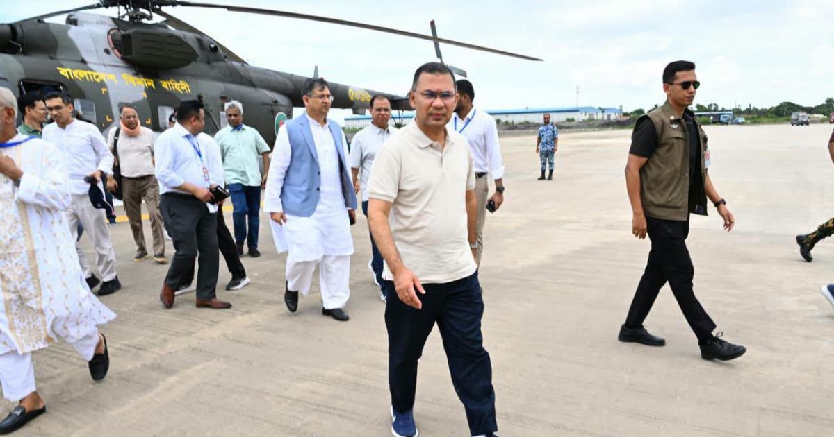 মাতারবাড়ি গভীর সমুদ্রবন্দর ও মেগা প্রকল্প পরিদর্শনে প্রধানমন্ত্রী