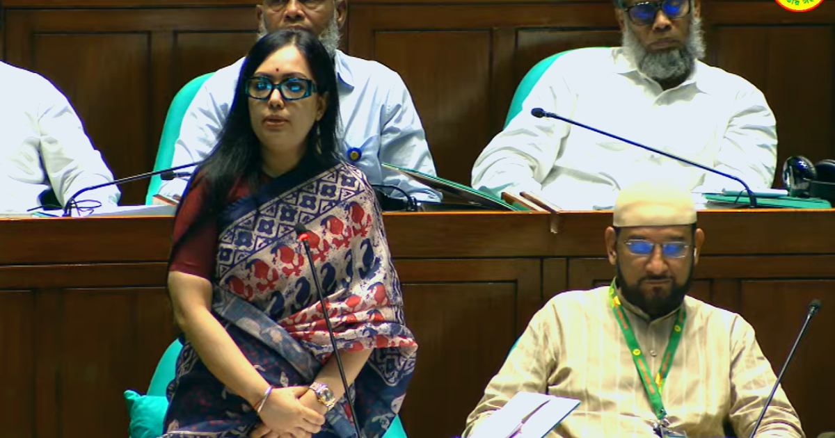 সংসদে সংসদ সদস্যদের আচরণ নিয়ে রুমিন ফারহানার ক্ষোভ