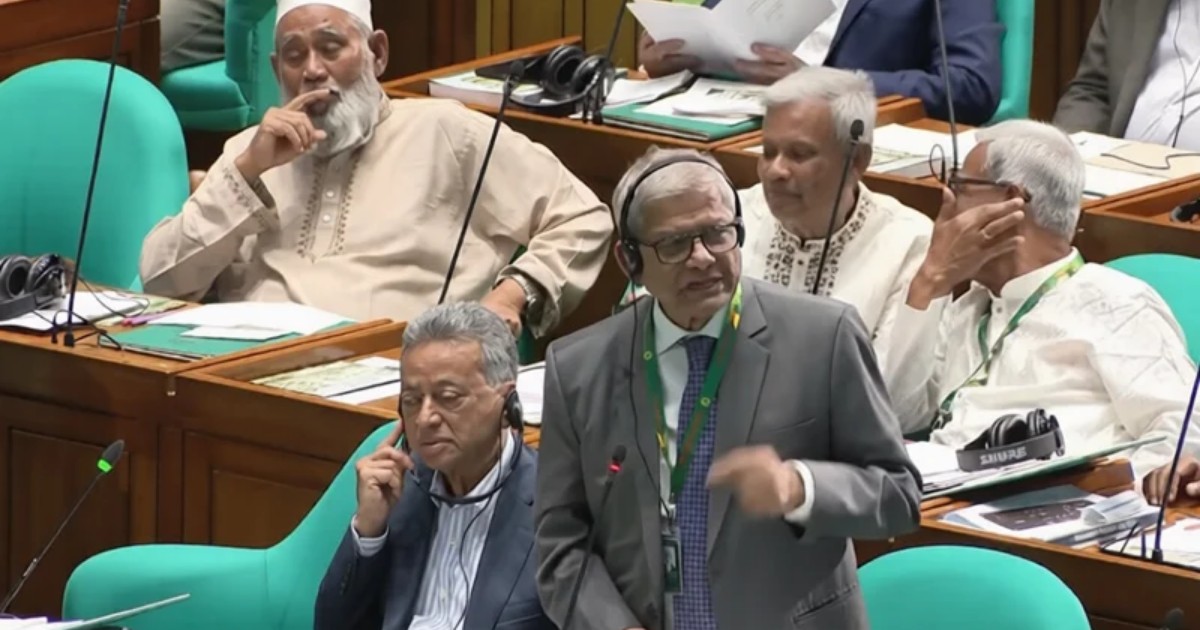বিরোধী দলের আসনে ২০ কোটি টাকা বরাদ্দ, সংসদে মির্জা ফখরুল