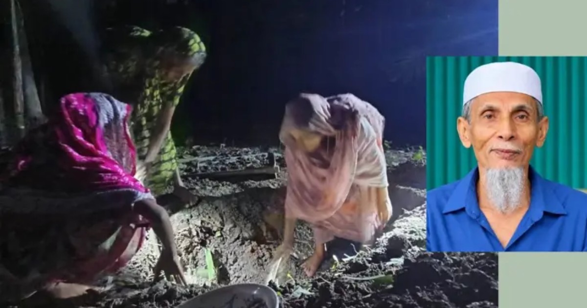 সাঈদীর মামলার বাদীকে মধ্যরাতে পুলিশ প্রহরায় দাফন