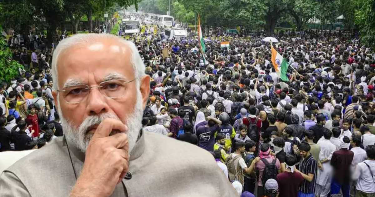 যন্তর মন্তরে শিক্ষার্থীদের বিক্ষোভ যে বার্তা দিলেন মোদি