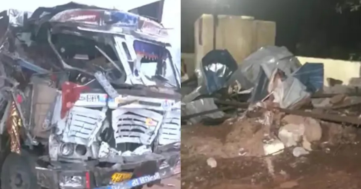 মধ্যপ্রদেশে ট্রাকের ধাক্কায় ১২ জনের মৃত্যু আহত অন্তত ২৭ জন