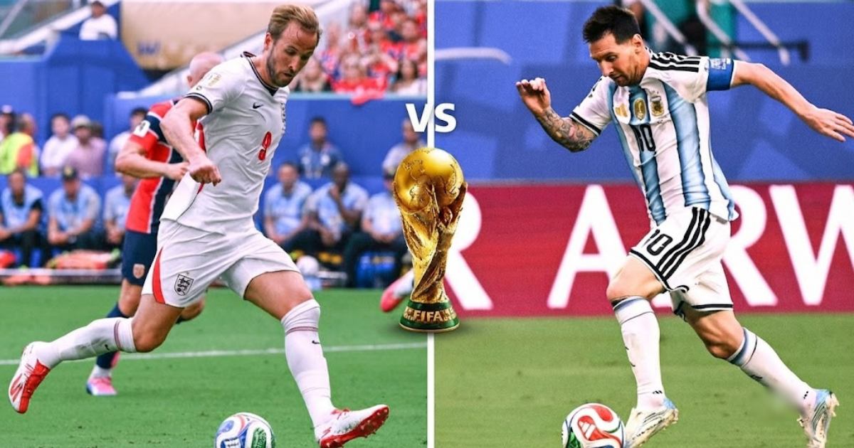 বিশ্বকাপের সেমিফাইনালে আর্জেন্টিনা ও ইংল্যান্ড দেখার অপেক্ষায় ফুটবল বিশ্ব