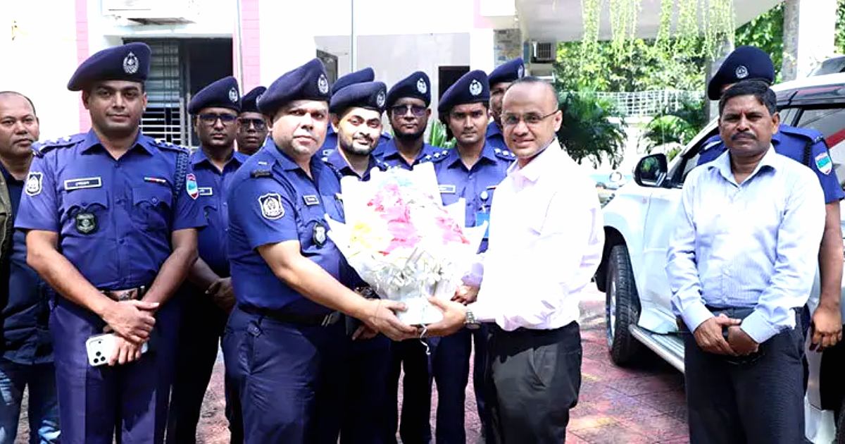চুয়াডাঙ্গায় নতুন পুলিশ সুপার হিসেবে মেহেদী শাহরিয়ারের যোগদান