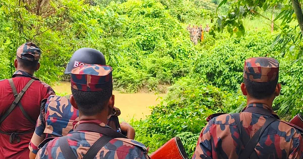 জুড়ী সীমান্তে বিএসএফের পুশইন চেষ্টা রুখে দিল বিজিবি