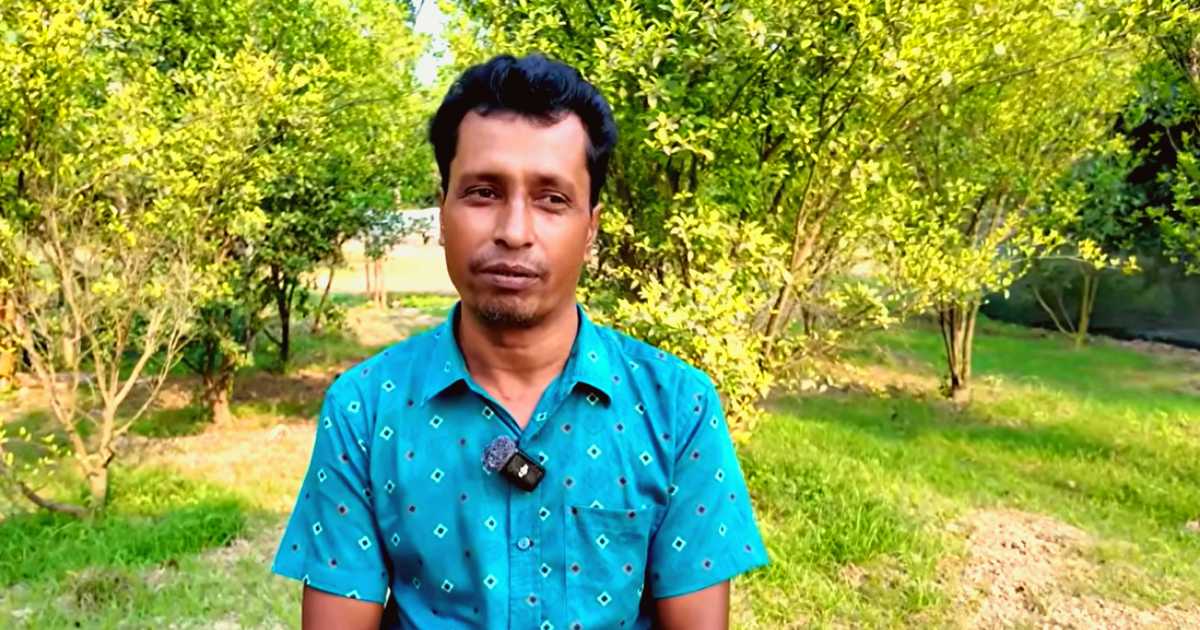 ১০ বিঘা জমিতে কমলা ও মিষ্টি আঙ্গুর চাষে ব্যাপক সাফল্য