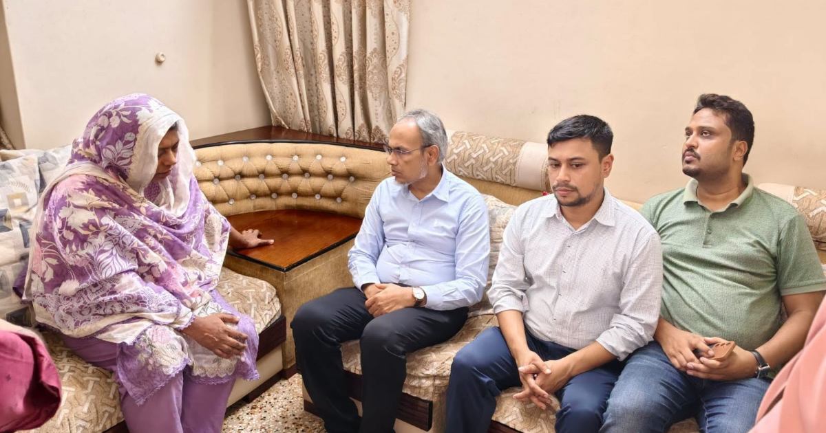শহীদ ডা. কবিরুল ইসলামের কন্যার এসএসসি পরীক্ষায় কৃতিত্বপূর্ণ অর্জন