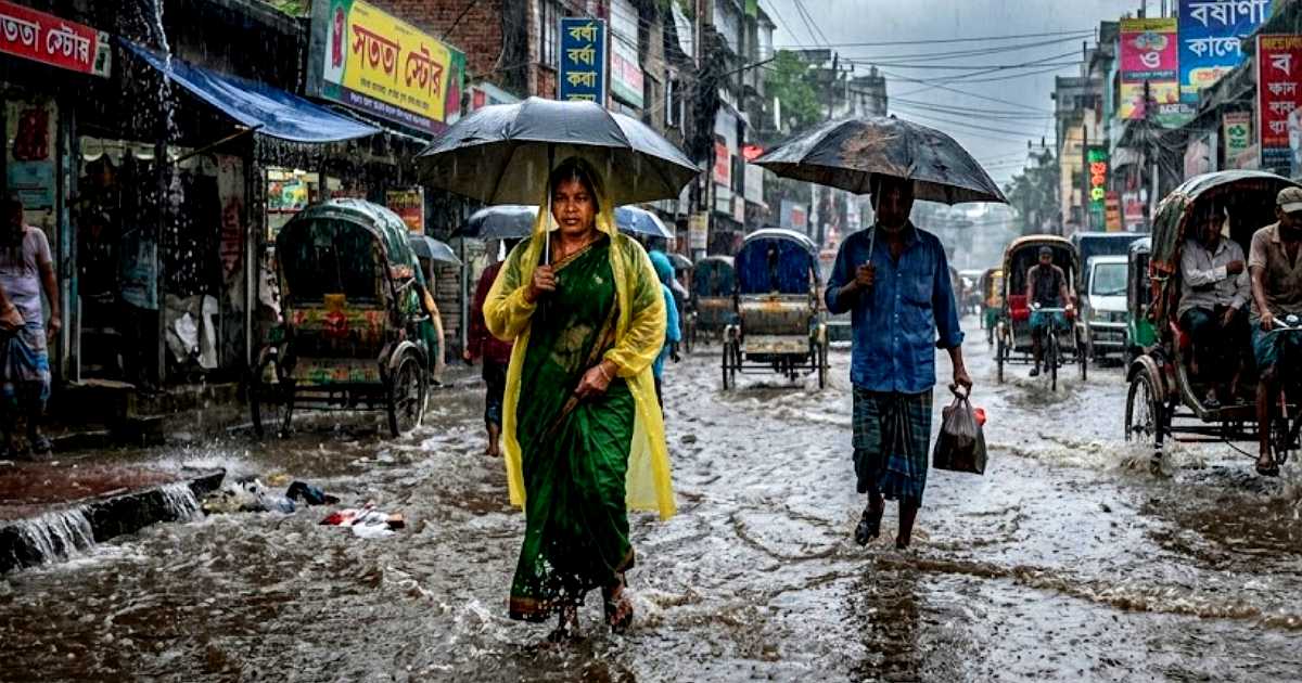 ভারী বর্ষণ ও বন্যার আশঙ্কায় উত্তরাঞ্চল