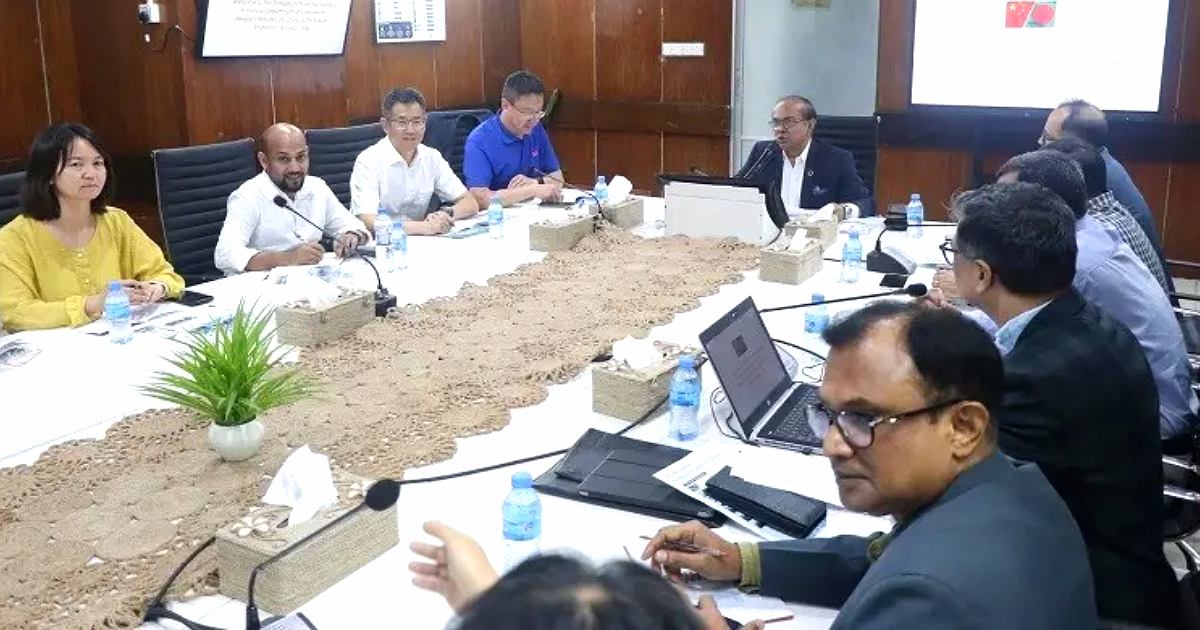 বাংলাদেশ-চীন বাণিজ্য বাড়াতে ঢাকায় ইউনান প্রতিনিধিদের বৈঠক