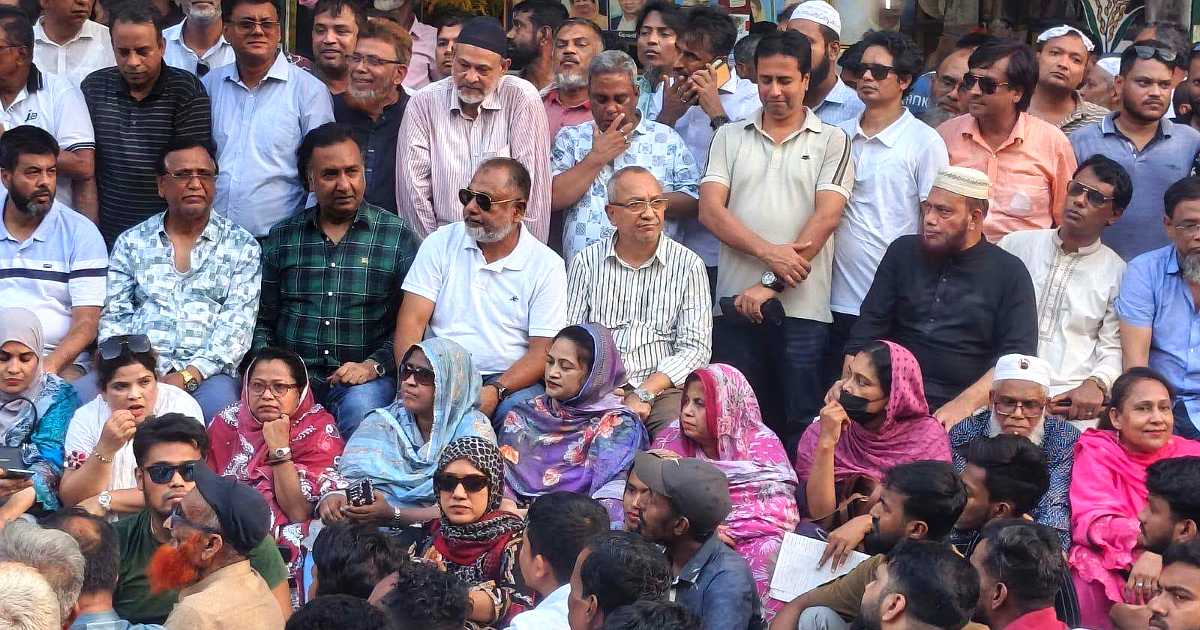 নয়াপল্টনে যুবদল সভাপতি আবদুল মোনায়েম মুন্নার বক্তব্য